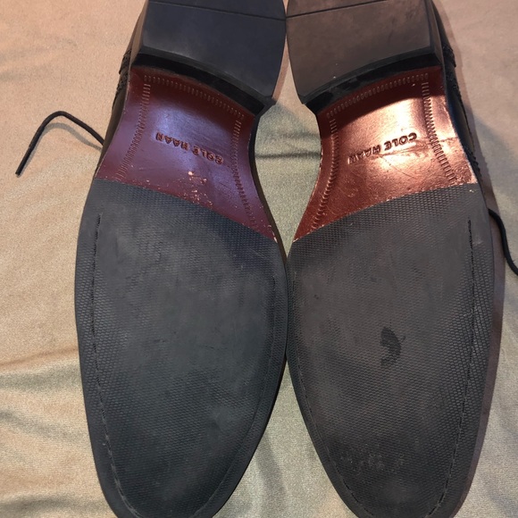 Men’s Cole Haan wing tip dress shoes size 13 - Picture 11 of 16